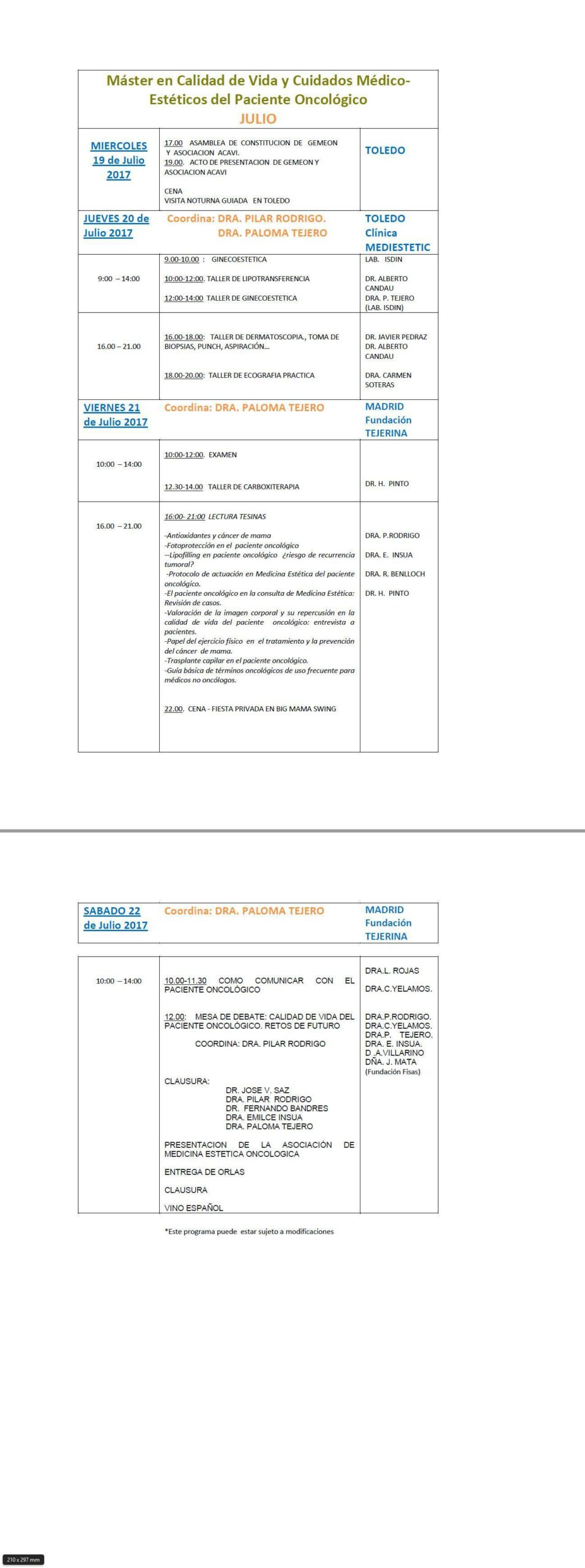programa julio master